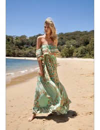 Amalfi Print Karlie Maxi Dress now half price!
